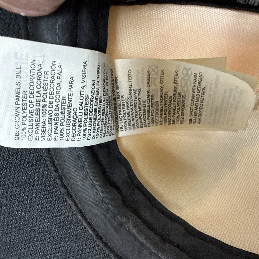 The North Face Never Stop Exploring Mesh Snapback Hat Cap Black One‎ Size